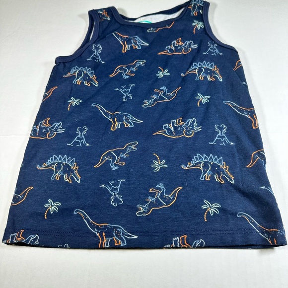 boys size 4t lot, 2 Tank Tops, Shirts And Shorts. Garanimals And Cat And Jack. - Picture 8 of 16